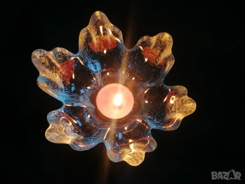 Свещник Снежинка❄️, снимка 1