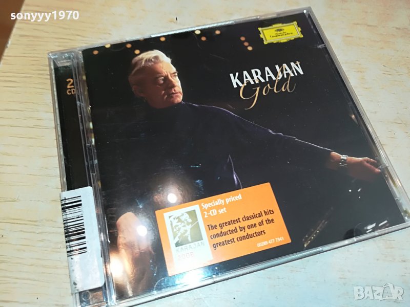 KARAJAN GOLD X2 CD ORIGINAL-ВНОС GERMANY 2803231639, снимка 1