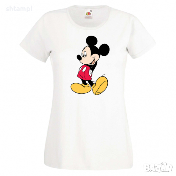 Дамска тениска Mickey Mouse 10 Подарък,Изненада Мини Маус,Микки Маус.Подарък,Изненада,, снимка 1