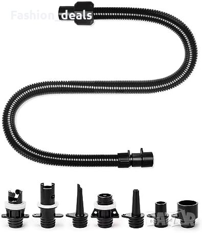 Нова помпа адаптер и въздушен маркуч комплект за надуваема лодка басейн тента, снимка 1