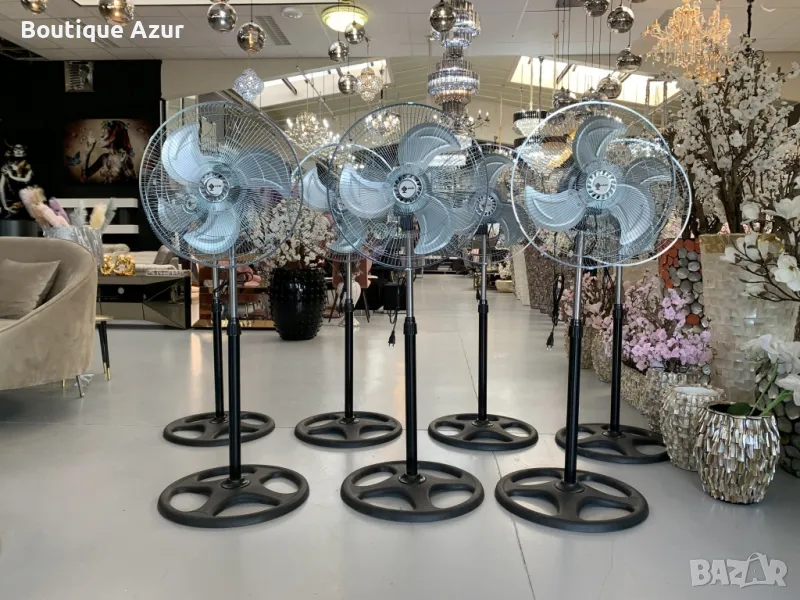 Вентилатор Rosberg R51760D12, 45W, 30 см, Черен, снимка 1