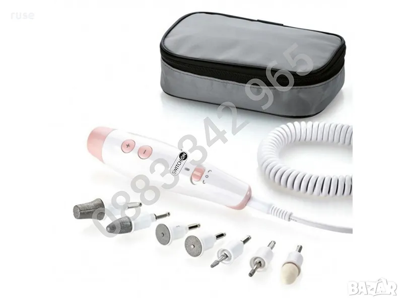 НОВИ! Електрическа пила за маникюр и педикюр 7 накрайника, снимка 1