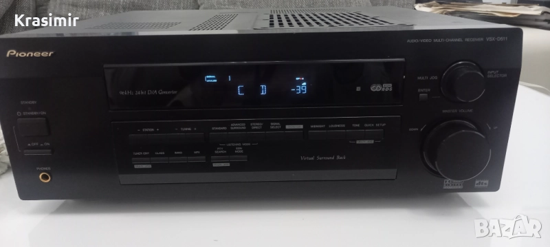 Pioneer VSX-D511 AV ресивър 5.1 – 5x100W RMS, Dolby Digital / DTS, снимка 1
