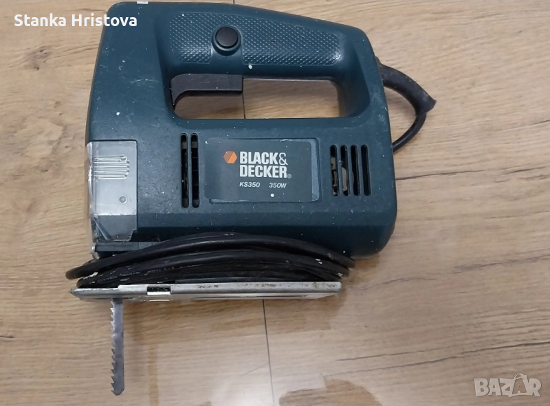Електрически прободен трион-зеге Black Decker KS350. , снимка 1