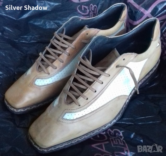 Мъжки обувки в ретро стил на "CRISTIANI", Made in Italy, снимка 1