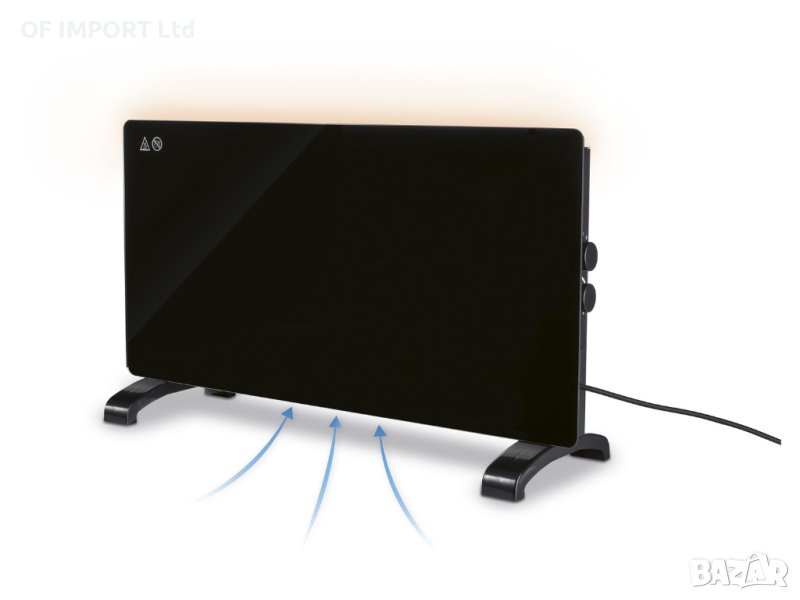 Конвекторен Радиатор със Стъклен Панел SILVERCREST 1000W/2000W, снимка 1