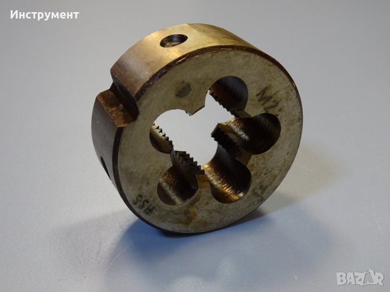 Плашка М22х2.5 метрична резба, дясна, снимка 1