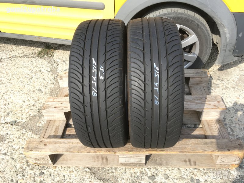  215/45/18 Кумо Екста 2015г 5,5мм , снимка 1