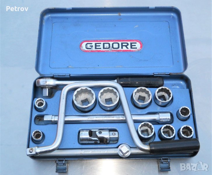 GEDORE No.19 Germany - 1/2" PROFI ORIGINAL GEDORE !! 12-стенни вложки: 13 - 32 mm !! MADE IN GERMANY, снимка 1