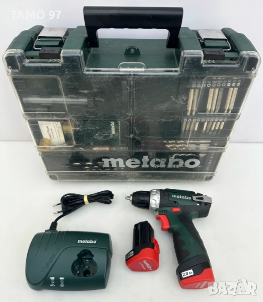 Metabo PowerMaxx BS - Акумулаторен винтоверт 2x10.8V 2.0Ah, снимка 1