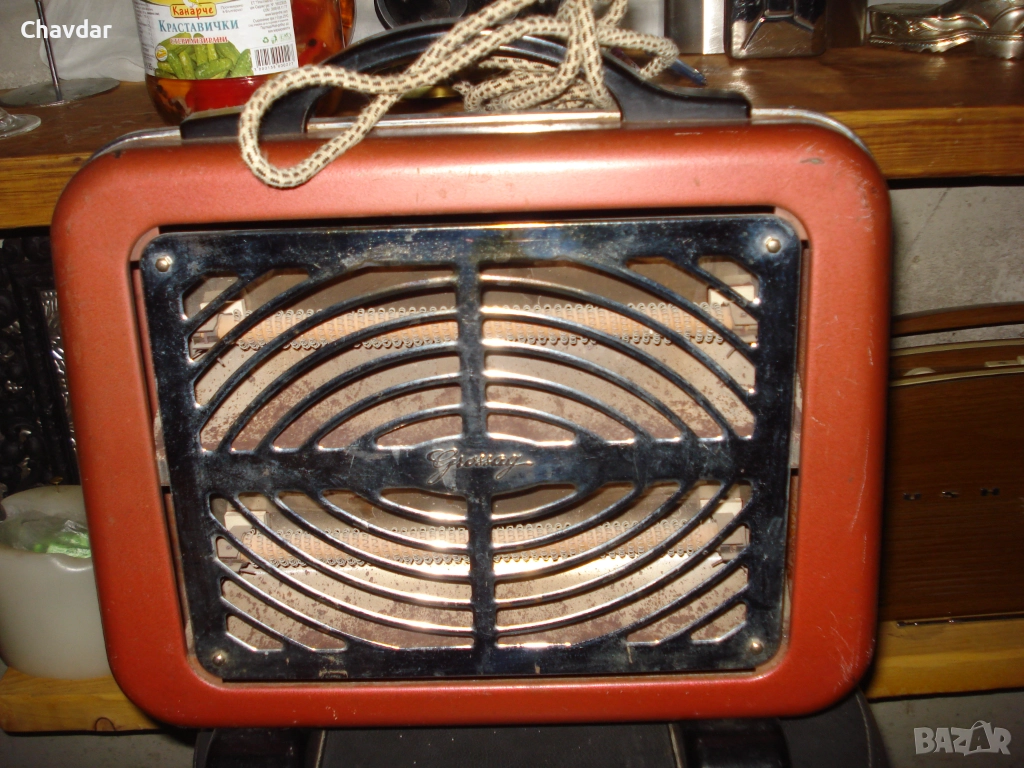Ретро ел.печка, снимка 1