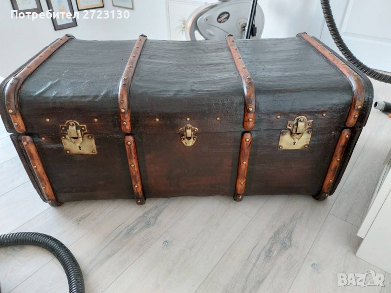 продава ВИНТИДЖ САНДЪК оригинална антикварна ракла, снимка 1