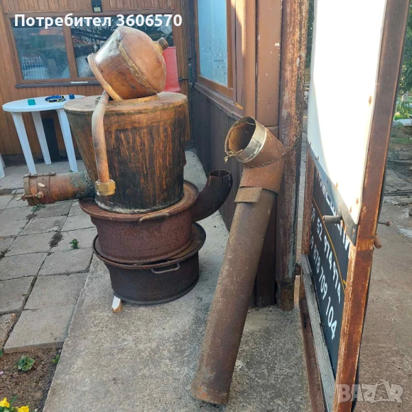 Промоция продавам професионален казан за ракия + малък за ценители..., снимка 1