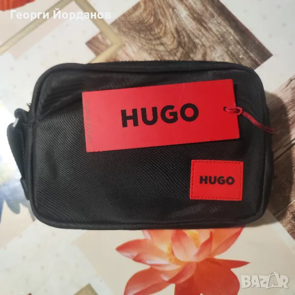 Оригинална мъжка чанта за през рамо HUGO BOSS Ethon (ново), снимка 1
