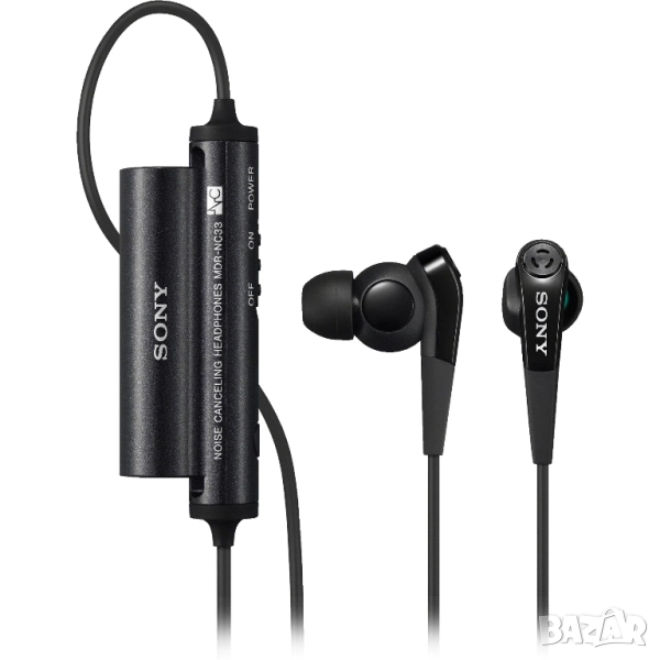 Sony MDR-NC33 стерео слушалки за уши с шумопотискане , снимка 1