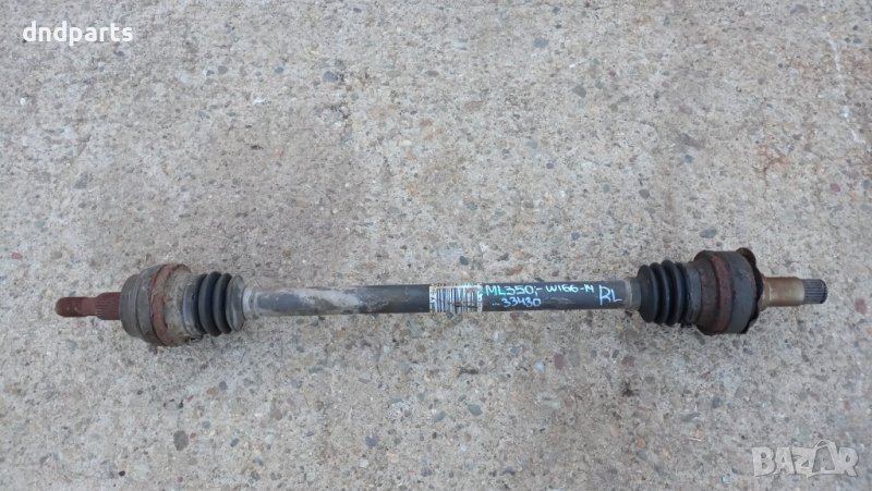 Полуоска Mercedes ML350i W166 2014г.(задна лява)	, снимка 1