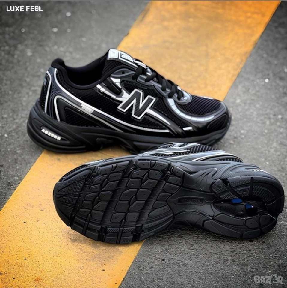 New Balance 530 Black/Silver 🤍 Дамски Маратонки , снимка 1