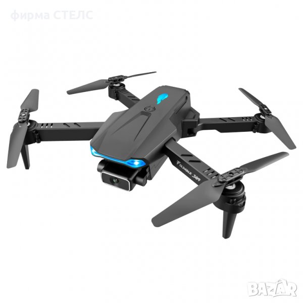 Дрон STELS S89, 4k HD двойна камера, WIFI, Черен, снимка 1
