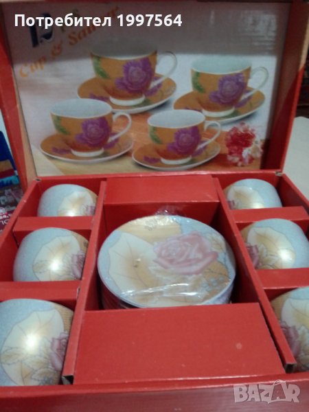 Порцеланов кафен сервиз, снимка 1