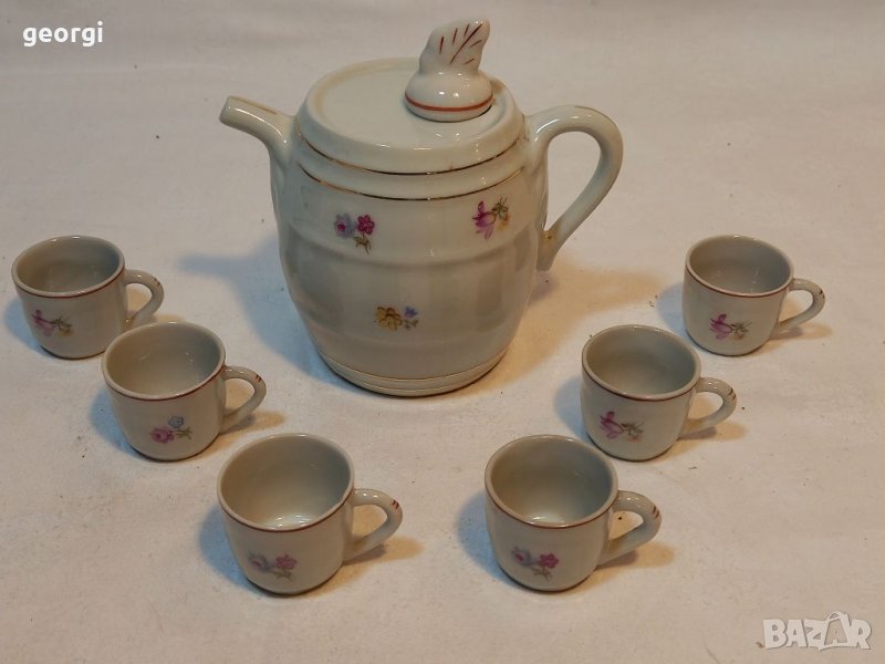 Българско порцеланово бърдуче за ракия , снимка 1