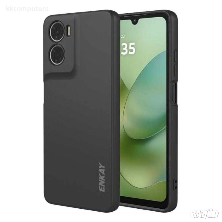 ENKAY Силиконов калъф (TPU) за Motorola Moto G06 4G / Moto G06 Power 4G- 4-ъглова защита, Вкл. Проте, снимка 1