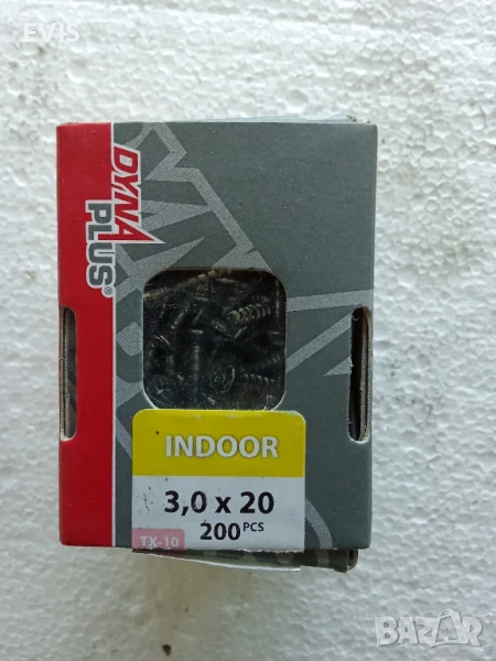 Винт,винтове Dyna Plus Indoor 3×20 – 200 бр., снимка 1