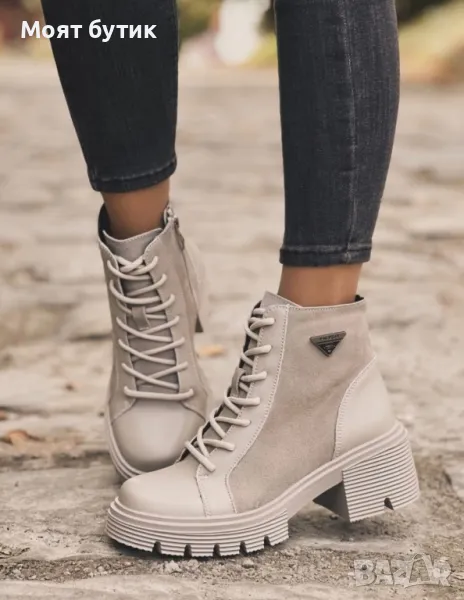 НОВИ боти естествена кожа, снимка 1