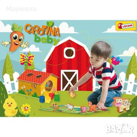 3D Пъзел игра за бебета Lisciani Carotina Baby Happy farm 72248, снимка 1