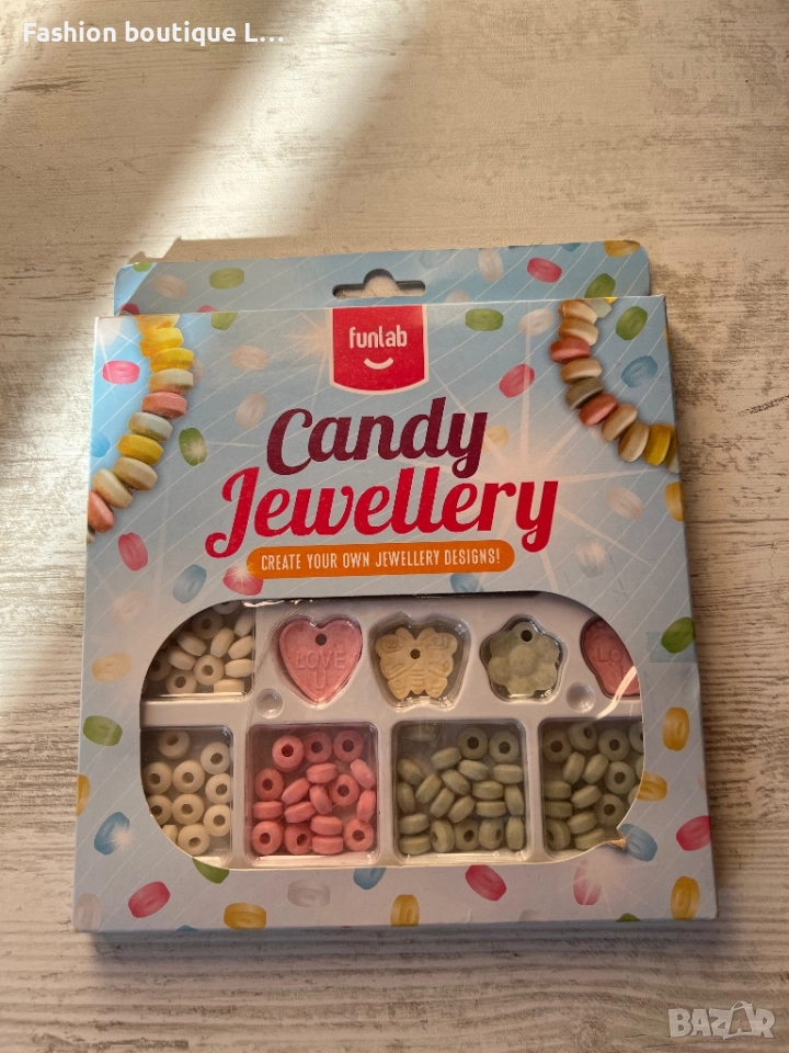 Нова кутия с бонбони за направа на бижута с тях , снимка 1