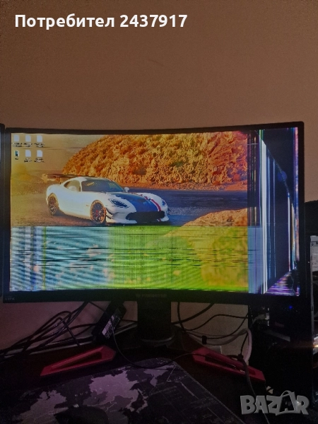 Acer Predator Z271 със счупена матрица , снимка 1