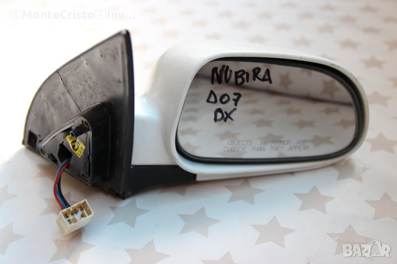 Дясно електрическо огледало Chevrolet Nubira (2005-2010г.) Шевролет Нубира ⚪Цвят: Бял, снимка 1