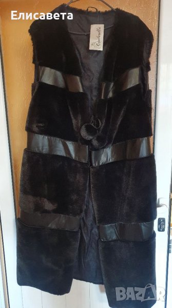 Дамски елек в черен цвят , снимка 1