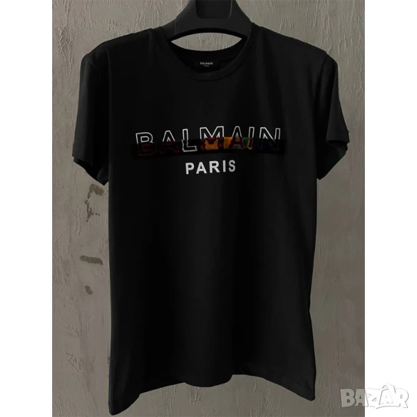 👕 Balmain Paris – Оригинална мъжка тениска, снимка 1