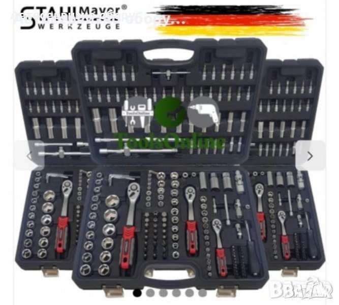 ПОДСИЛЕН КУФАР С ИНСТРУМЕНТИ STAHL MAYER 172 ЧАСТИ, снимка 1