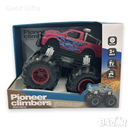 Голям Off Road джип - син , червен , зелен, снимка 1
