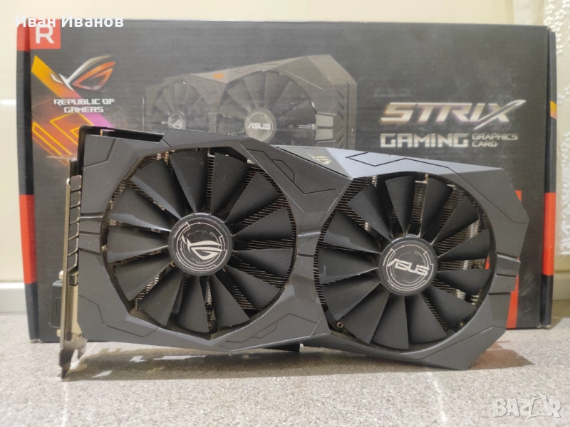 Видеокарта Asus RX570, снимка 1