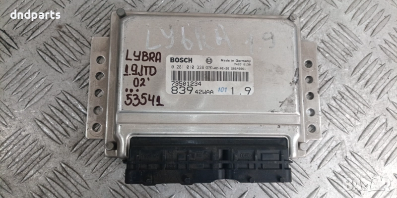 Компютър Lancia Lybra 1.9JTD 2002г. 73501234	, снимка 1