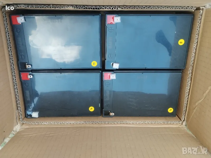 Гелови батерии за триколка 12v 12ah 6 dzf 12, снимка 1