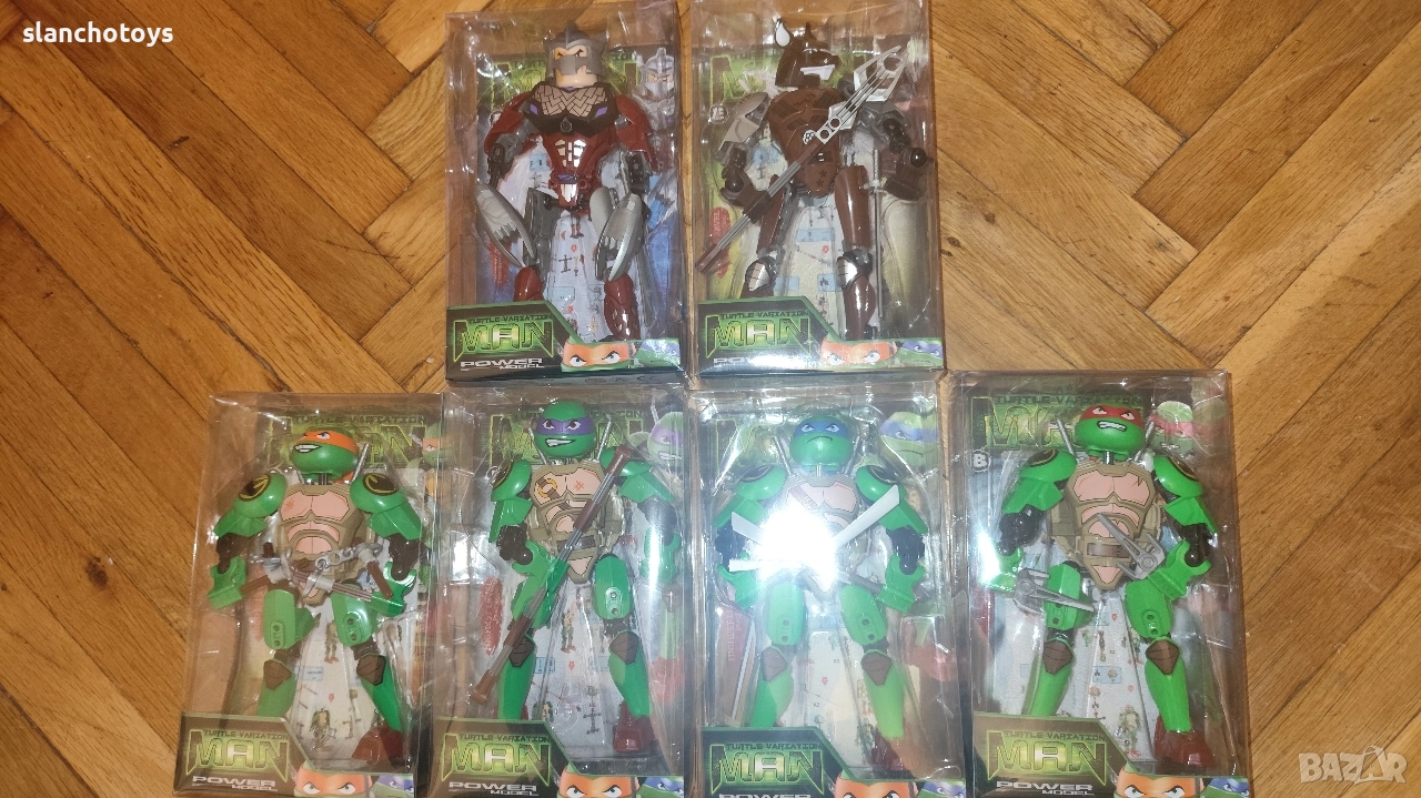 Костенурки нинджа,комплект 3 или 6 фигурки, снимка 1