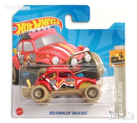 Оригинална колекционерска количка Hot Wheels Volkswagen "Baja Bug", снимка 1
