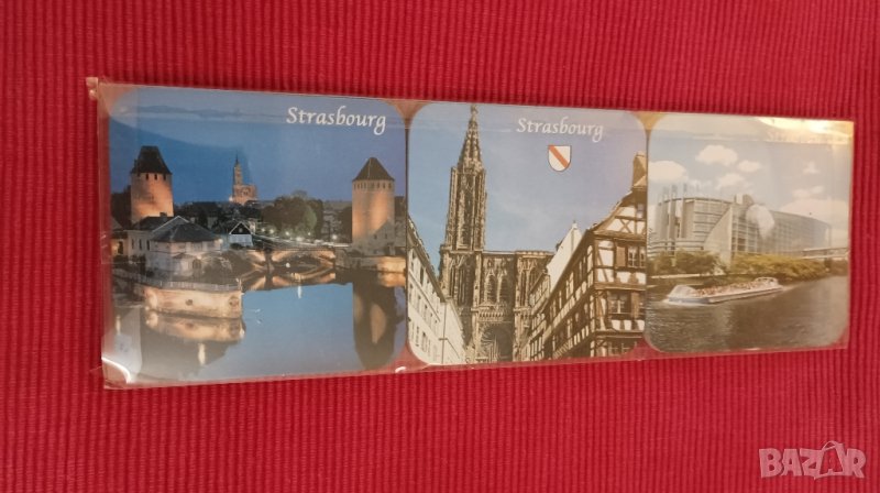 Коркови подложки за чаши Страсбург. , снимка 1