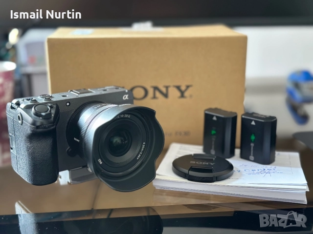 Sony FX 30 Cinema Line Sony 10-20 G F4 PZ