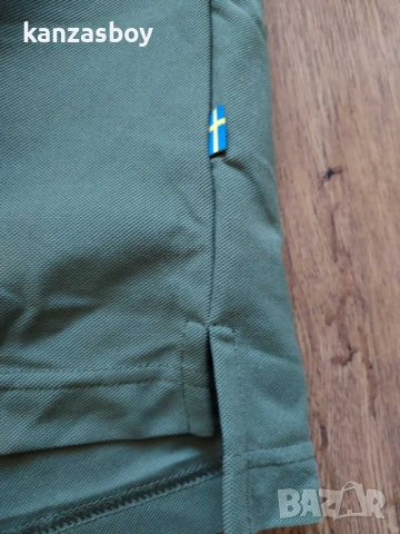 Fjällräven Crowley Piqué Shirt - страхотна мъжка тениска М, снимка 5 - Тениски - 54290484