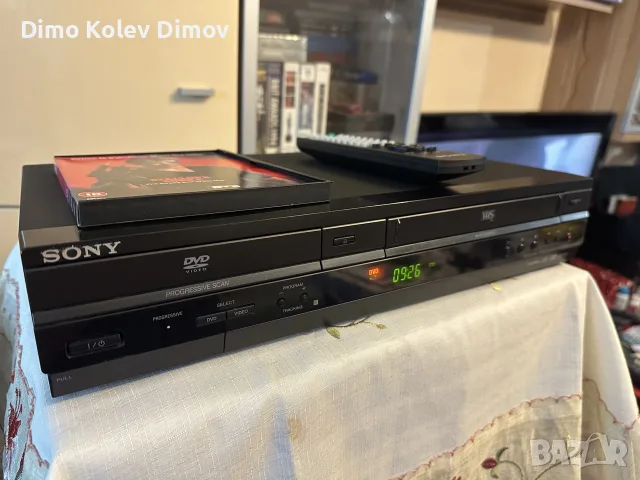 SONY SLV 980 Black Utra Rare! СОНИ Видео - ДВД Комбо. Бонус ДВД с БГ Субтитри, снимка 2 - Плейъри, домашно кино, прожектори - 55970053