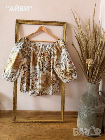 ZARA дамски дънки и риза, снимка 7 - Дънки - 53966394