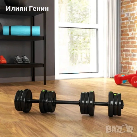 Комплект дъмбели SPORTNOW 2 в 1, снимка 11 - Фитнес уреди - 54349631