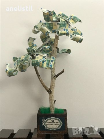 Дърво с пари , снимка 10 - Декорация за дома - 31827624