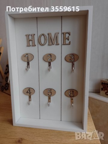 дървена ретро кутия за ключове от Португалия, снимка 2 - Други стоки за дома - 39289067