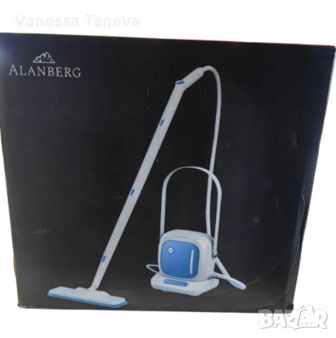 1 бр. Мощна парочистачка Alanberg 1500 W – готова за работа за 15 секунди, 6 нива на пара, резервоар, снимка 5 - Парочистачки и Водоструйки - 52214072