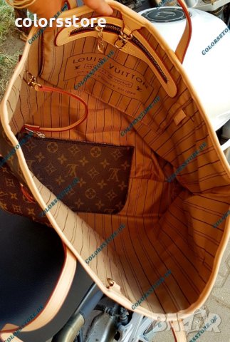 Чанта Louis Vuitton Neverfull код DS224, снимка 4 - Чанти - 30544007